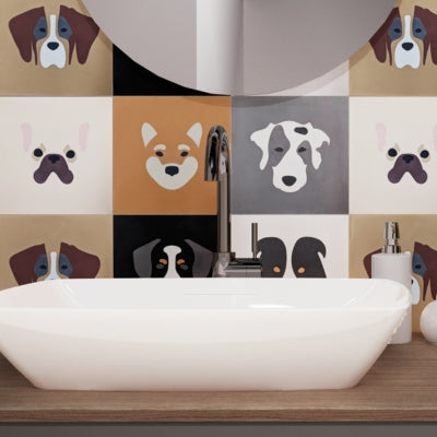 Canine Cement Tiles