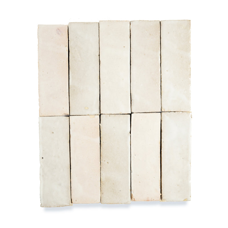 Linen Beige Zellige Tile - 2x6 Bejmat