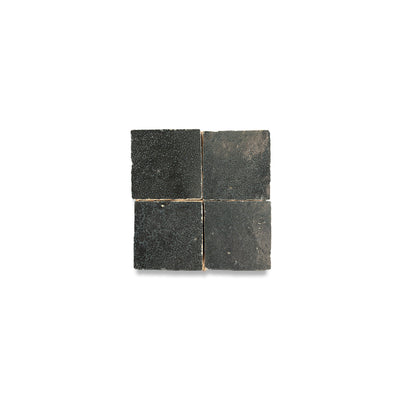 Bedouin Gray Zellige Tile - 2x2 Mosaic