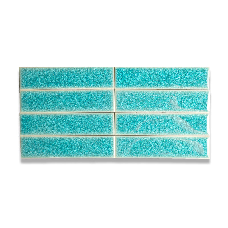 New Aquamarine | 2” x 8" Glaze Tile