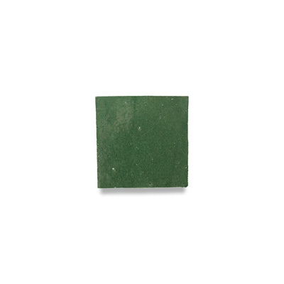 Medina Emerald Zellige Tile - 4x4 Square