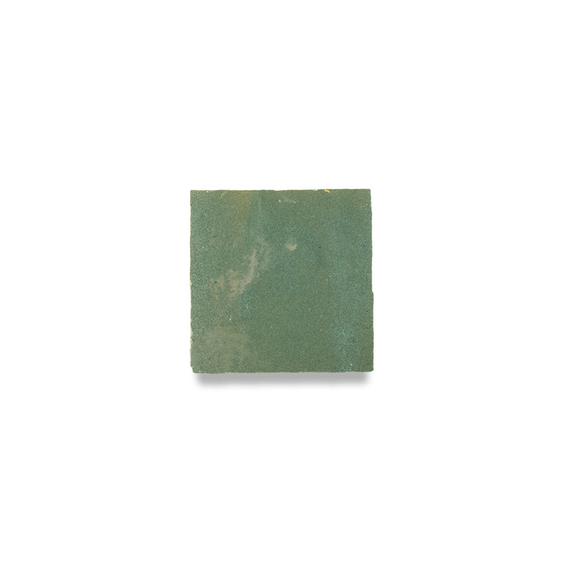 Agave Green Zellige Tile - 4x4 Square