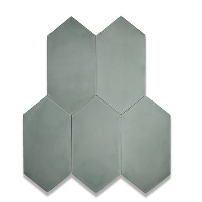 Tiffany - Solid Hexagon Cement Tile