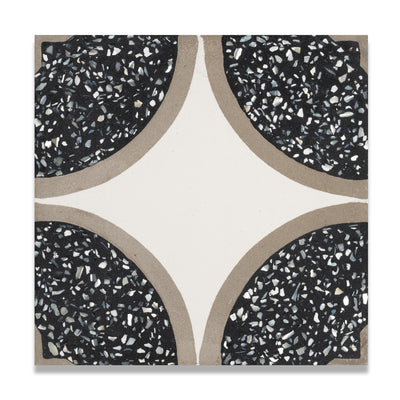 Centro Mother of Pearl Terrazzo Cement Tile