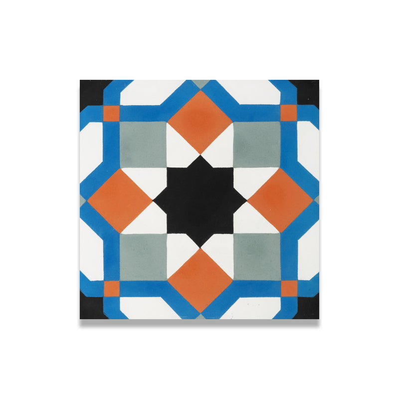 Marok Cement Tile: 6” x 6”