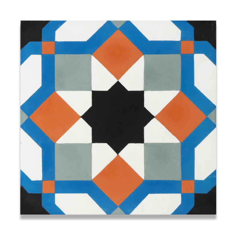 Marok Cement Tile: 6” x 6”