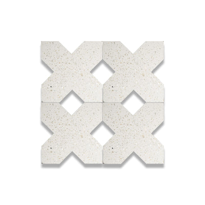 X Cement Tile: 6” x 6”