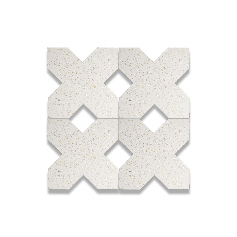 X Cement Tile: 6” x 6”