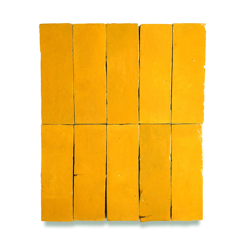 Turmeric Zellige Tile - 2x6 Bejmat