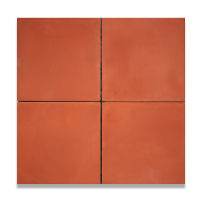 8x8 Solid Square Cement Tile - LiLi Tile (BLACK-2000B)