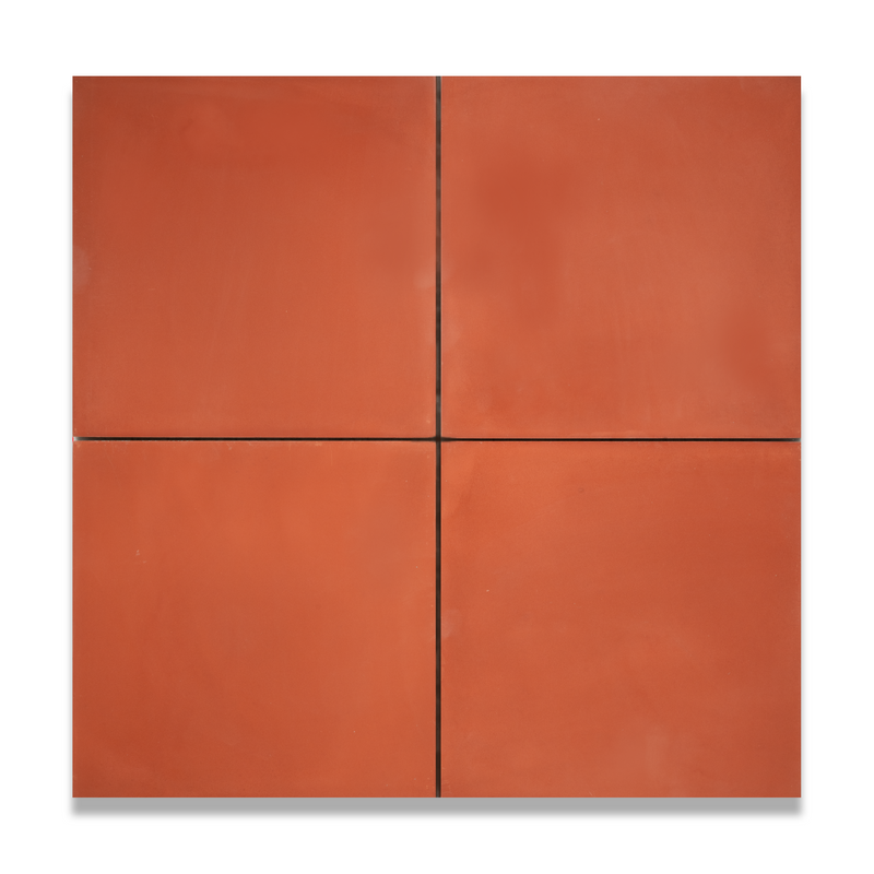 8x8 Solid Square Cement Tile - LiLi Tile (BLACK-2000B)