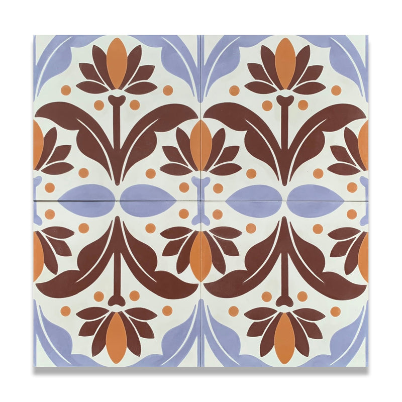 Lotus Cement Tile x Hollis Callas