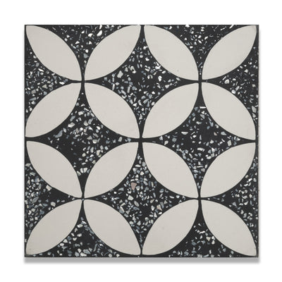 Marta - Mother of Pearl Terrazzo Cement Tile