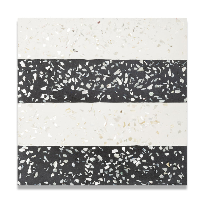 Sefi Mother of Pearl Terrazzo  Cement Tile