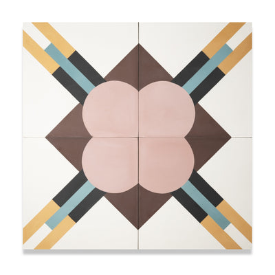 Valentina Cement Tile: 8” x 8”