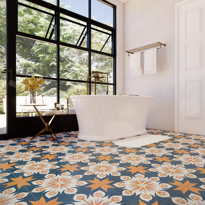 Enchanted Cement Tile x Adam Trest