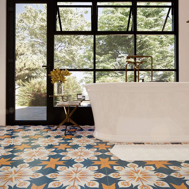 Enchanted Cement Tile x Adam Trest