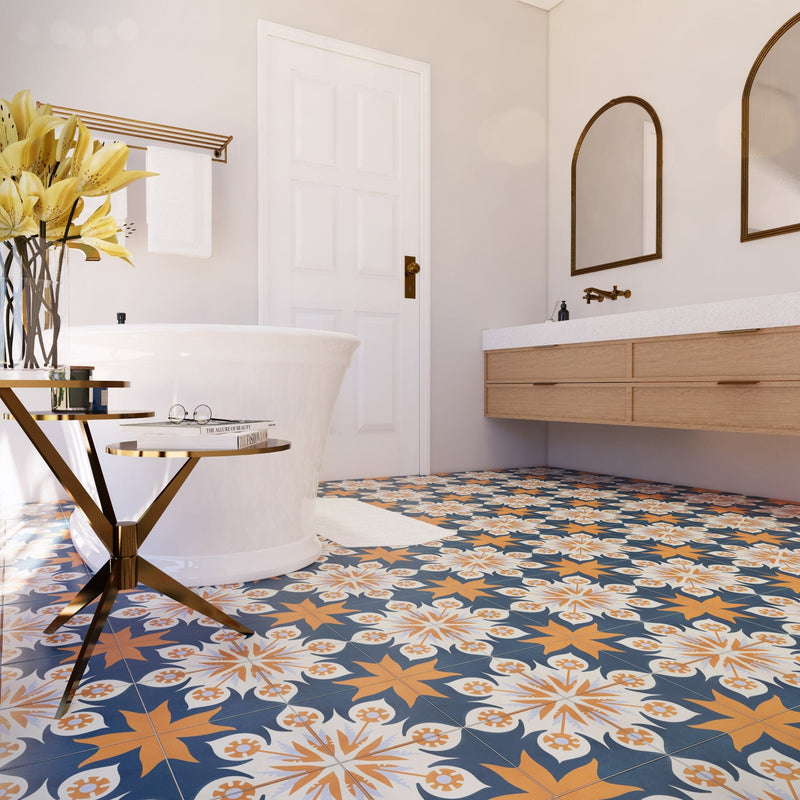 Enchanted Cement Tile x Adam Trest