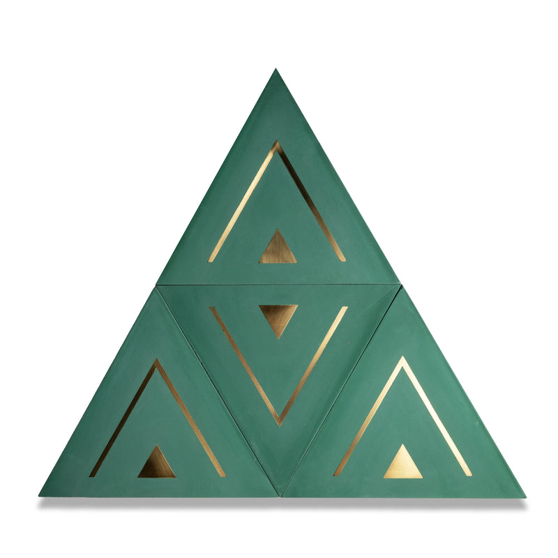 Cairo Triangle Tile: 7" x 7" x 7"