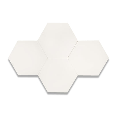 8x9 Solid Hexagon Cement Tile