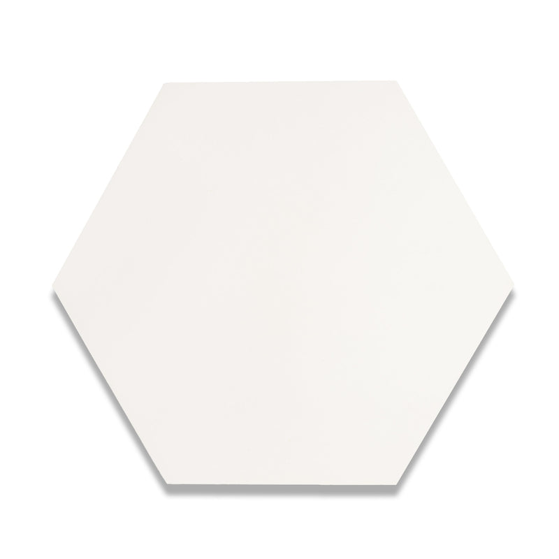 8x9 Solid Hexagon Cement Tile