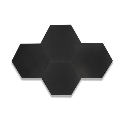 8x9 Solid Hexagon Cement Tile