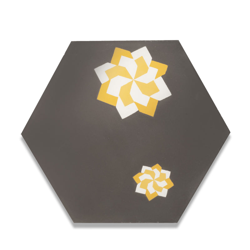 Fiori Series | Hexagon Cement Tile