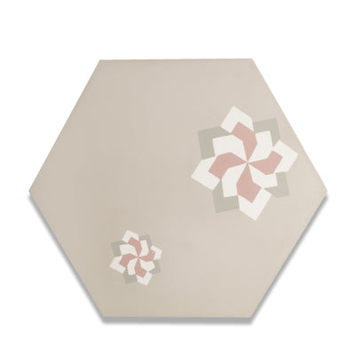 Fiori Series | Hexagon Cement Tile