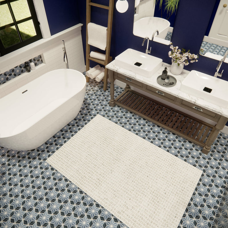 Jolie Mini Hexagon Cement Tile