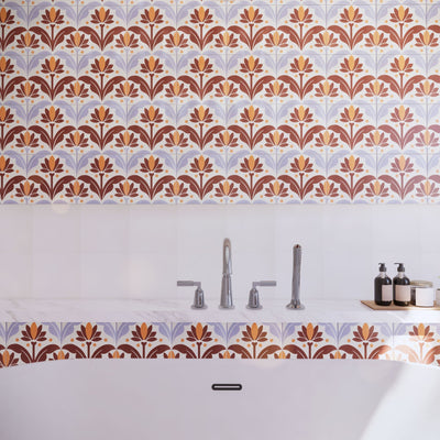 Lotus Cement Tile x Hollis Callas