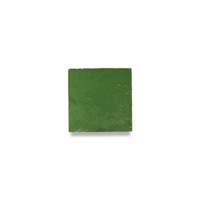 Cactus Green Zellige Tile - 4x4 Square