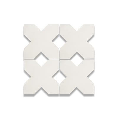 X Cement Tile: 6” x 6”