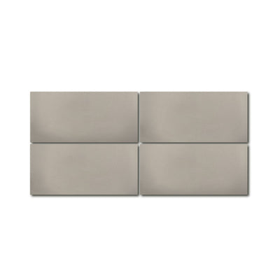 4x8 Solid Rectangle Cement Tile - LiLi Tile (PUTTY-48B)