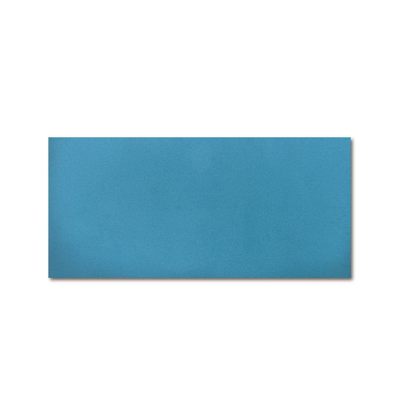 4x8 Solid Rectangle Cement Tile - LiLi Tile (TEAL-48)