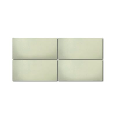 4x8 Solid Rectangle Cement Tile - LiLi Tile (PISTACHIO-48B)