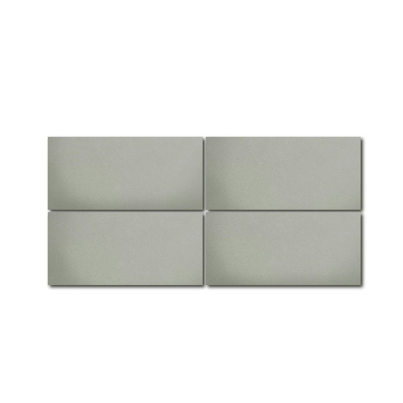 4x8 Solid Rectangle Cement Tile - LiLi Tile (TAUPE-48B)