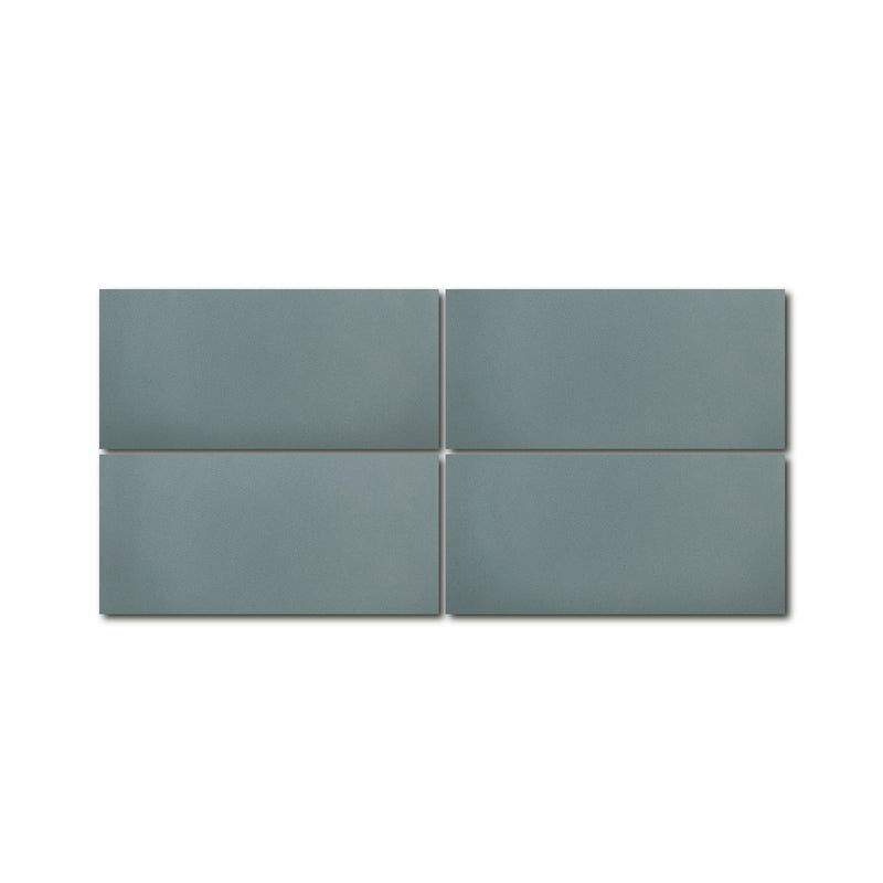 4x8 Solid Rectangle Cement Tile - LiLi Tile (POWDER-48B)