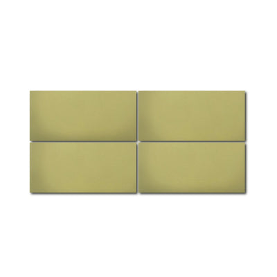 4x8 Solid Rectangle Cement Tile - LiLi Tile (TURQUOISE-48B)