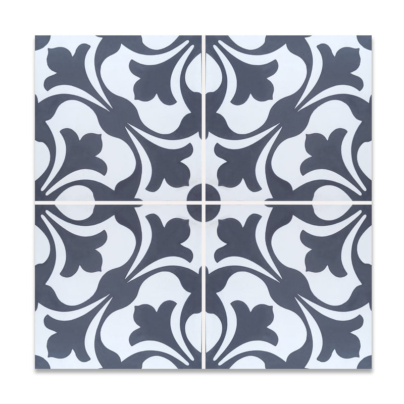 Abigale Cement Tile - LiLi Tile (ABIGALE-1B)