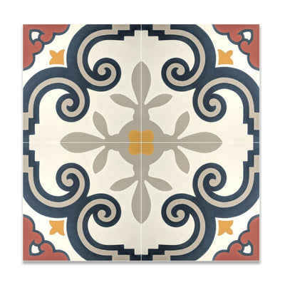 Aline Tile: 8” x 8” - LiLi Tile (ALINE-3B)