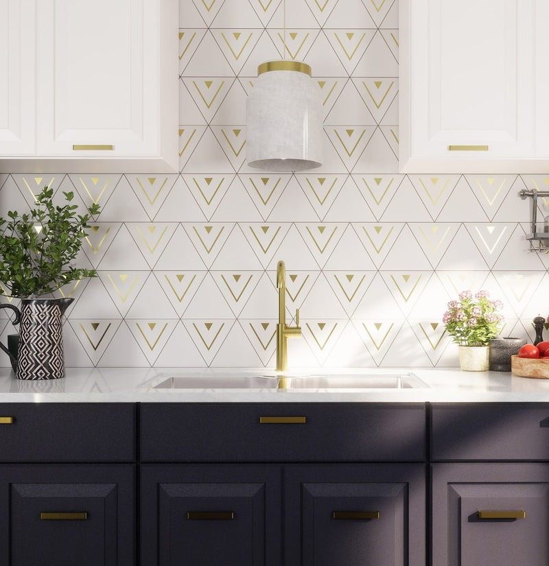 Cairo Triangle Tile: 7" x 7" x 7" - LiLi Tile