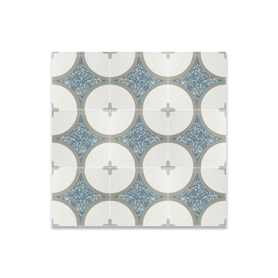 Centro Mother of Pearl Terrazzo Cement Tile - LiLi Tile