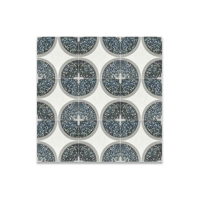 Centro Mother of Pearl Terrazzo Cement Tile - LiLi Tile