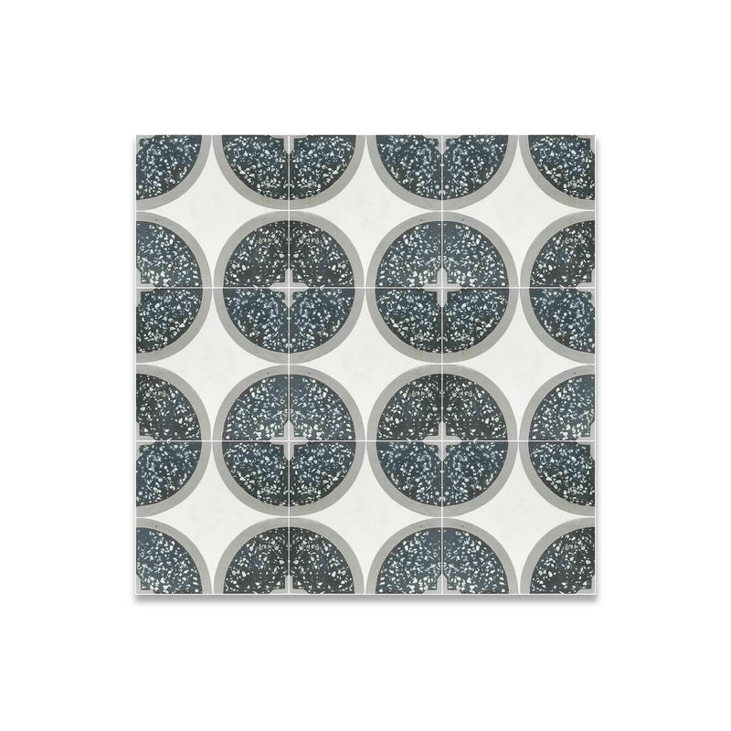 Centro Mother of Pearl Terrazzo Cement Tile - LiLi Tile