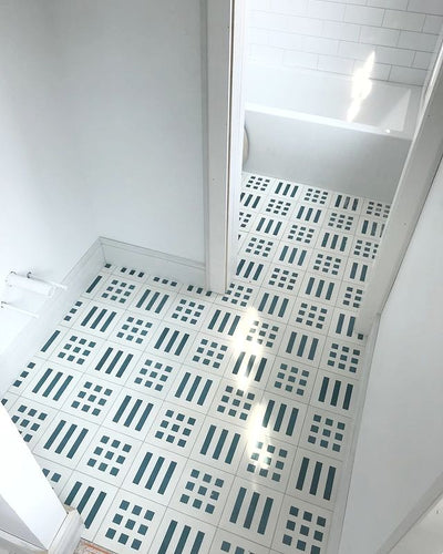 Dots Cement Tile - LiLi Tile