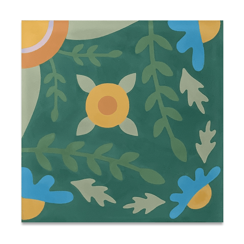 Garden Cement Tile x Mary Engelbreit - LiLi Tile