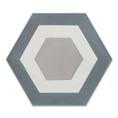 Geode Hexagon Cement Tile - LiLi Tile