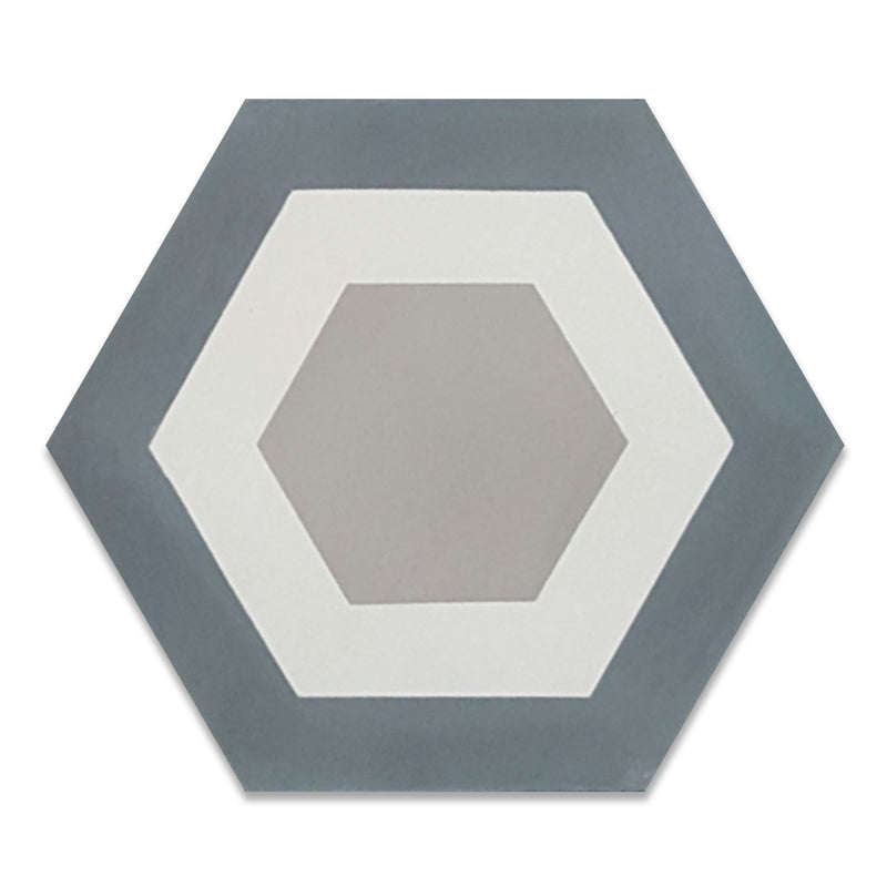 Geode Hexagon Cement Tile - LiLi Tile