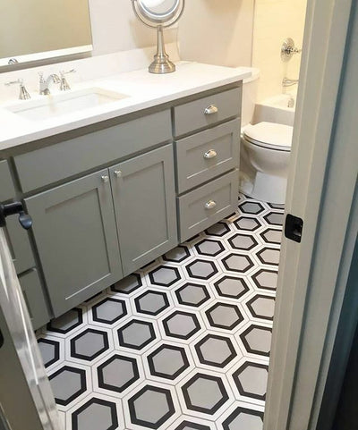 Honeycomb Hexagon Cement Tile - LiLi Tile