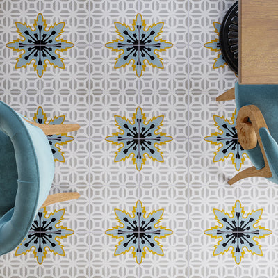 Jasmin Cement Tile - LiLi Tile